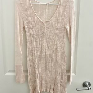 Free people long sleeve shirt